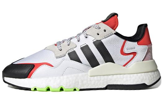 Кроссовки Adidas Originals Nite Jogger White Black Red