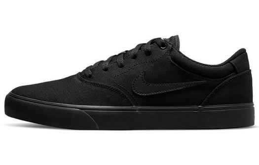 Кроссовки Nike SB Chron 2 Canvas тройные черные