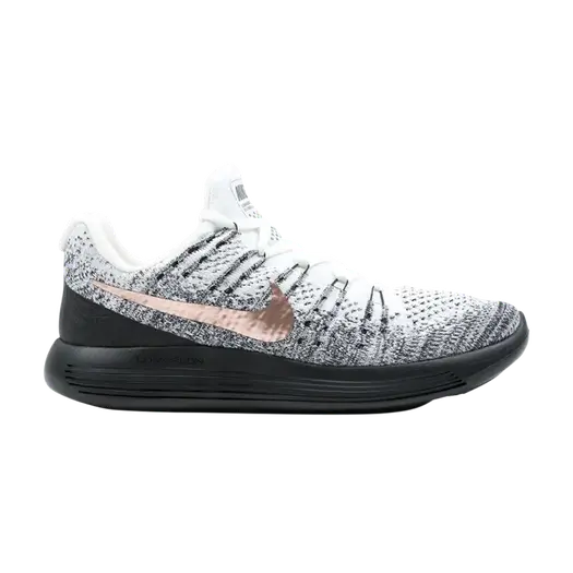 Кроссовки Nike LunarEpic Low Flyknit 2 X-Plore 'White Metallic Bronze', белый