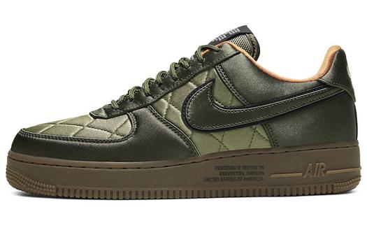 Кроссовки Nike Air Force 1 Low Quilted Satin Pack Cargo Khaki