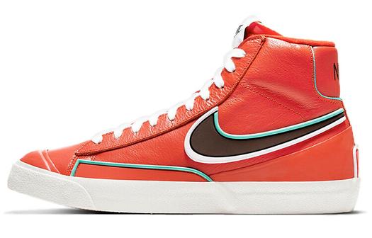 Кроссовки Nike Blazer Mid 77 Infinite, оранжевый/темно-коричневый