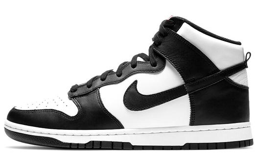 Кроссовки Nike Dunk High, черный/белый