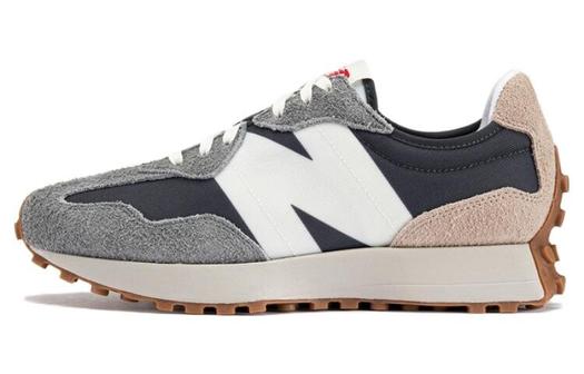 Кроссовки New Balance NB 327 Unisex, серый/темно-синий/белый