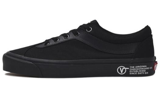Кроссовки Vans Bold Ni Solid Color Minimalistic Low Tops Casual Skateboarding Shoes Unisex Black