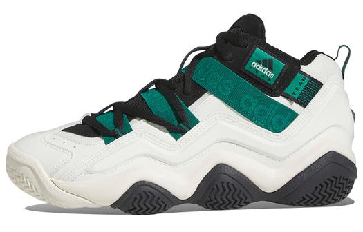 Кроссовки Adidas Top Ten Vintage, белый/зеленый/черный