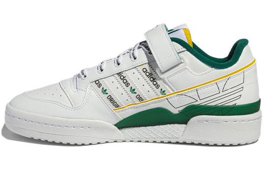 Кроссовки Adidas Originals Forum Skateboarding Unisex GX3001, белый/зеленый