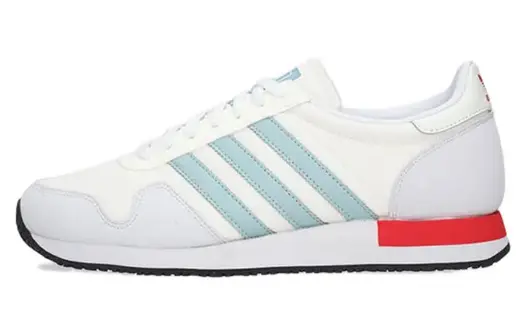 Кроссовки Adidas Originals USA 84 Lifestyle Unisex, белый/голубой