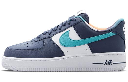 Кроссовки Nike Air Force 1 '07 LV8 EMB, синий/бирюзовый