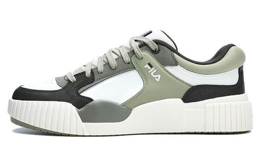 Кроссовки FILA BLOCKS Skateboard Shoes Men Low-Top White Green