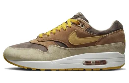 Кроссовки Nike Air Max 1 PRM Duck Pecan Желтая охра