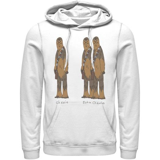 Мужской свитшот Chewie & Extra Chewie с изображением Звездных войн Licensed Character