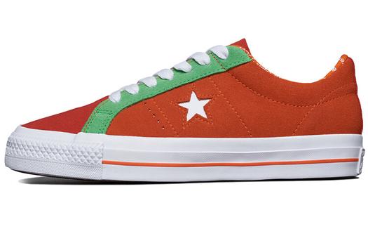 Кроссовки Converse One Star Pro 'Orange Green White'