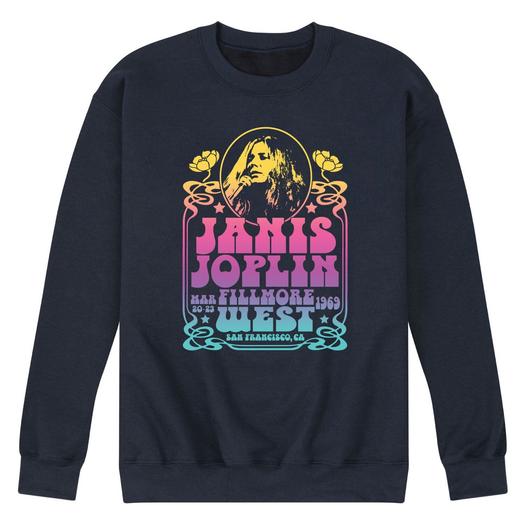 Мужской свитшот Janis Joplin Fillmore West Licensed Character