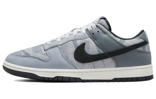 Кроссовки Nike Dunk Low SE, серый/черный