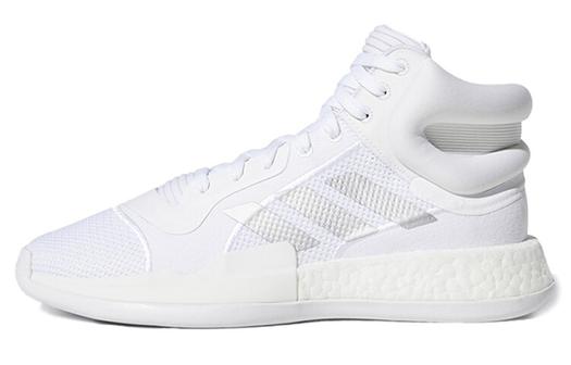 Кроссовки Adidas Marquee Boost Vintage Basketball Shoes 'Silver White'