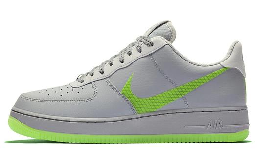 Кроссовки Nike Air Force 1 Low, серый/зеленый