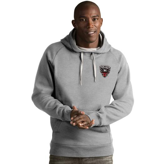 Мужской пуловер с капюшоном DC United Victory Antigua