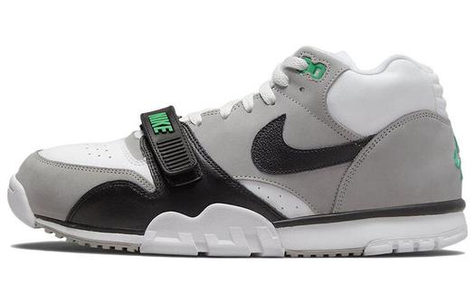 Кроссовки Nike Air Trainer 1, белый / серый / черный / зеленый