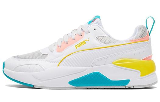 Кроссовки Puma X-Ray 2 Life Unisex, белый/голубой/светло-серый/светло-розовый/желтый