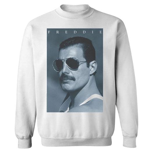 Мужской синий свитшот Freddie Mercury Licensed Character