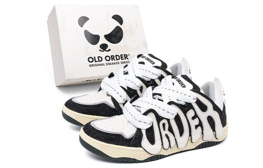 Кроссовки Old Order Skater 001 унисекс, черно-белые