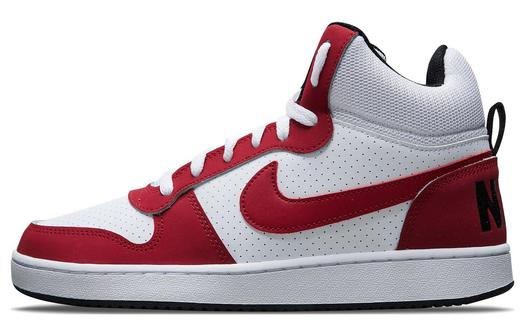 Кроссовки Nike Court Borough Mid 'White Gym Red'