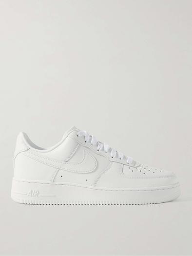 Кожаные кроссовки Air Force 1 'Fresh NIKE, белый