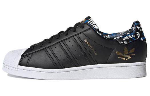 Кроссовки Adidas Originals Superstar 'Black Gold Metallic'