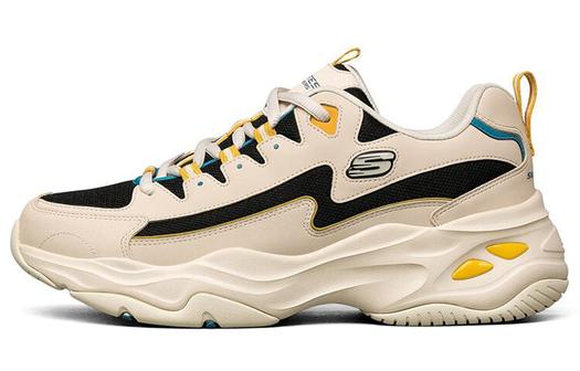 Кроссовки Skechers D'Lites 4.0 Chunky Sneakers Men Low-Top Natural/Multicolor