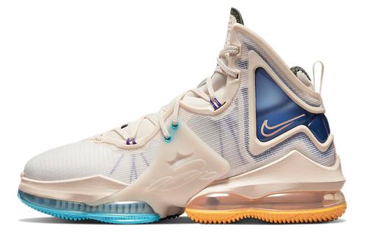 Кроссовки Nike LeBron 19, кремовый/синий