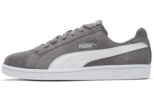 Замша Puma Smash серая