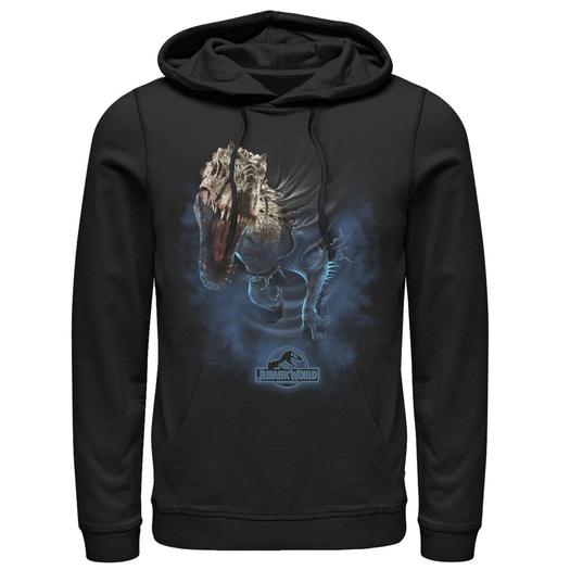 Мужской пуловер с капюшоном Jurassic World Indominus Rex Breaks Through с графическим рисунком Licensed Character
