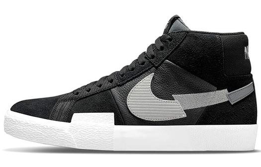 Кроссовки Nike Blazer Mid Mosaic: Черный и серый
