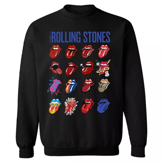 Мужской синий свитшот Lonesome Rolling Stones Licensed Character