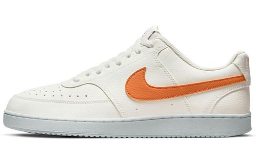 Кроссовки Nike Court Vision Low, белый/оранжевый
