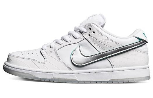 Кроссовки Nike Sb Dunk Low Diamond Supply Co. White Diamond