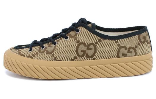 Кеды мужские Gucci GG, низкие, бежевые