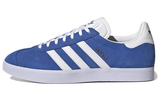 Adidas Gazelle Blue Cloud Белое Золото Металлик