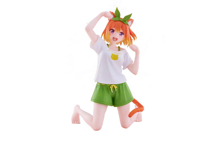 

Йоцуба накано настольная милая пятерняшки котенок пижама версия TAITO