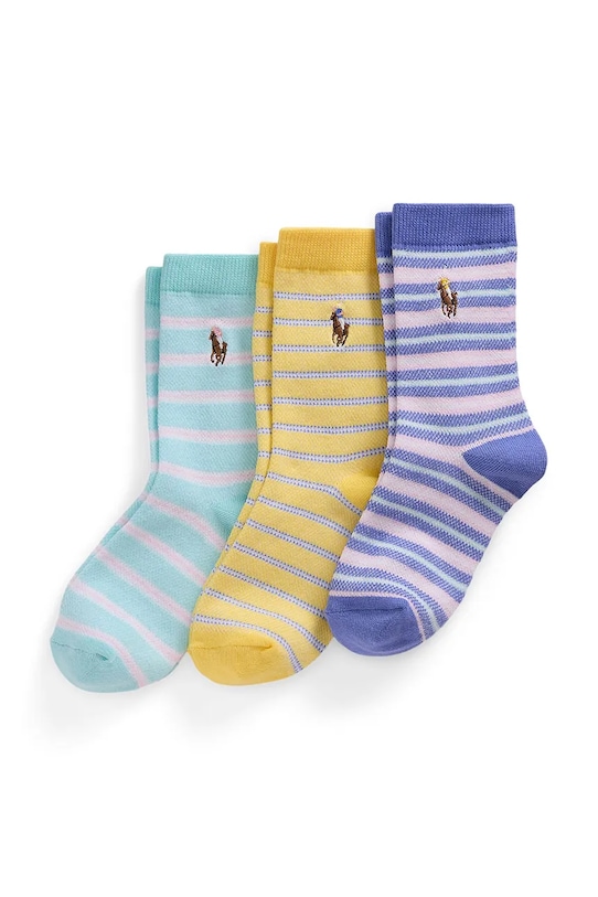 

Детские носки 3 пары Polo Ralph Lauren, желтый