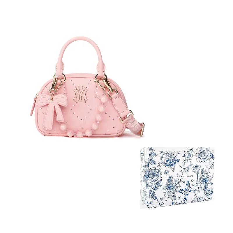 

MLB Сумка для боулинга из искусственной кожи, женская, розовая