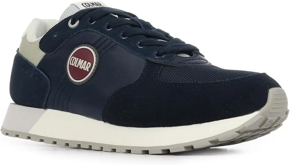 Мужские низкие кроссовки COLMAR Travis Authentic, Navy Gray Warm Gray — фото 3