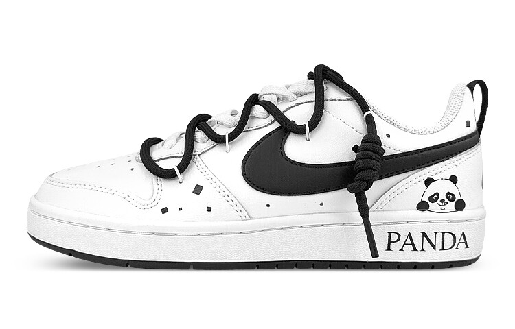 

Кроссовки Nike Court Borough Series Skateboard Shoes Women's Low-Top Black