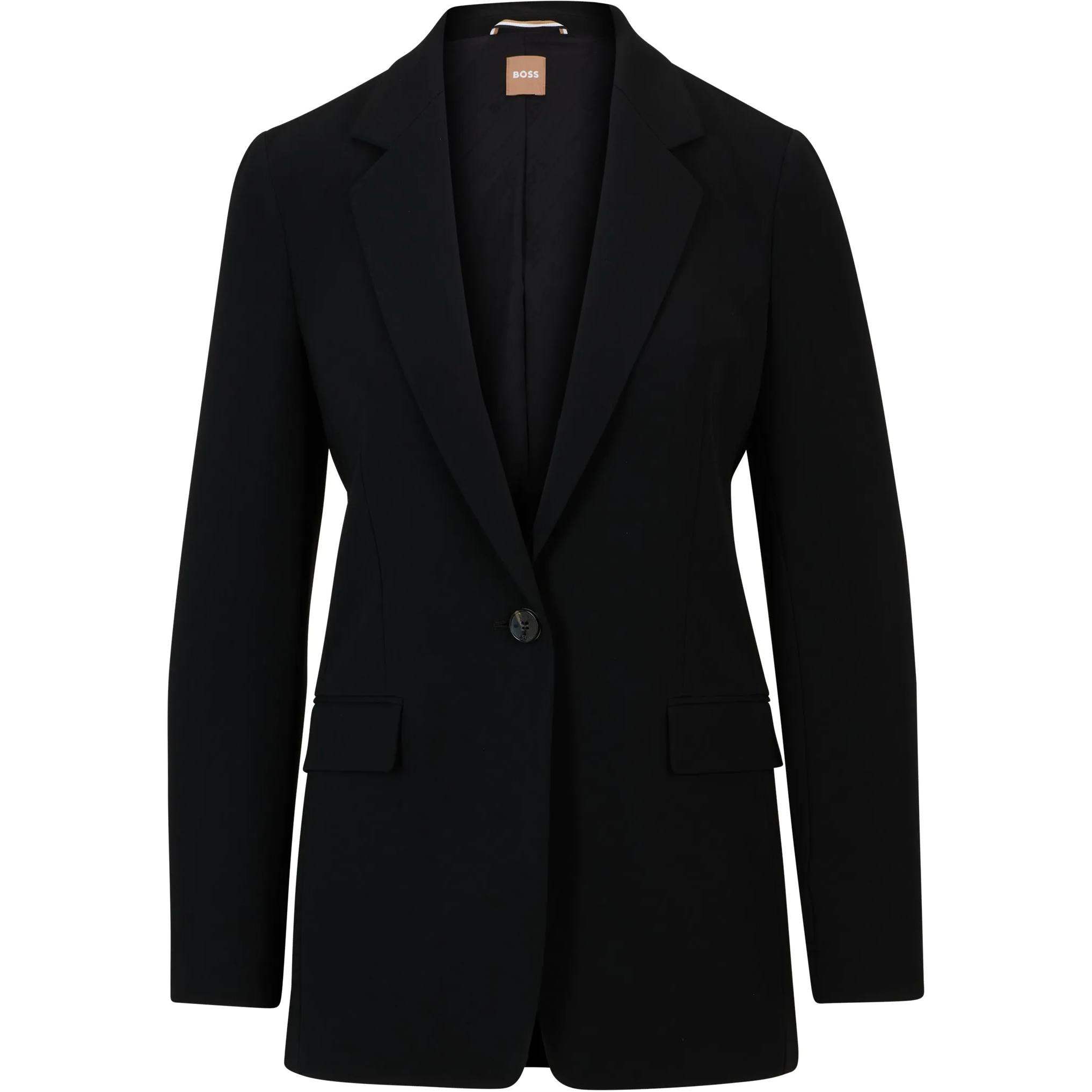 

HUGO BOSS Однобортный пиджак, Black