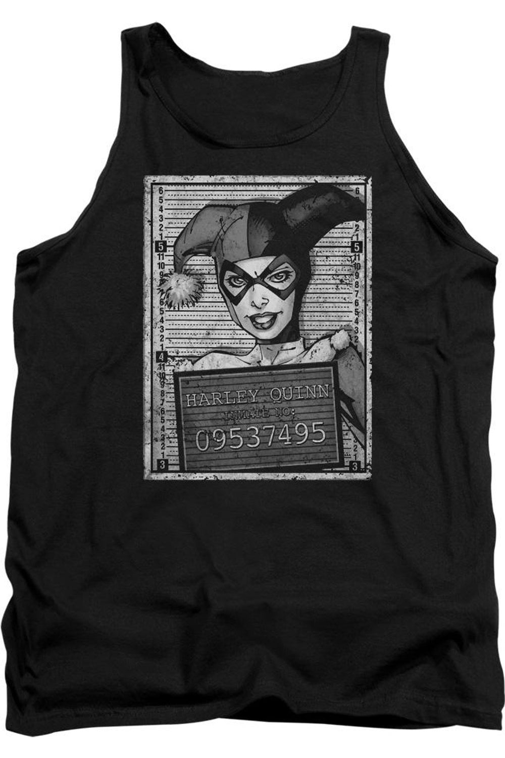 

Бэтмен Harley Inmate взрослый майка Gildan, черный