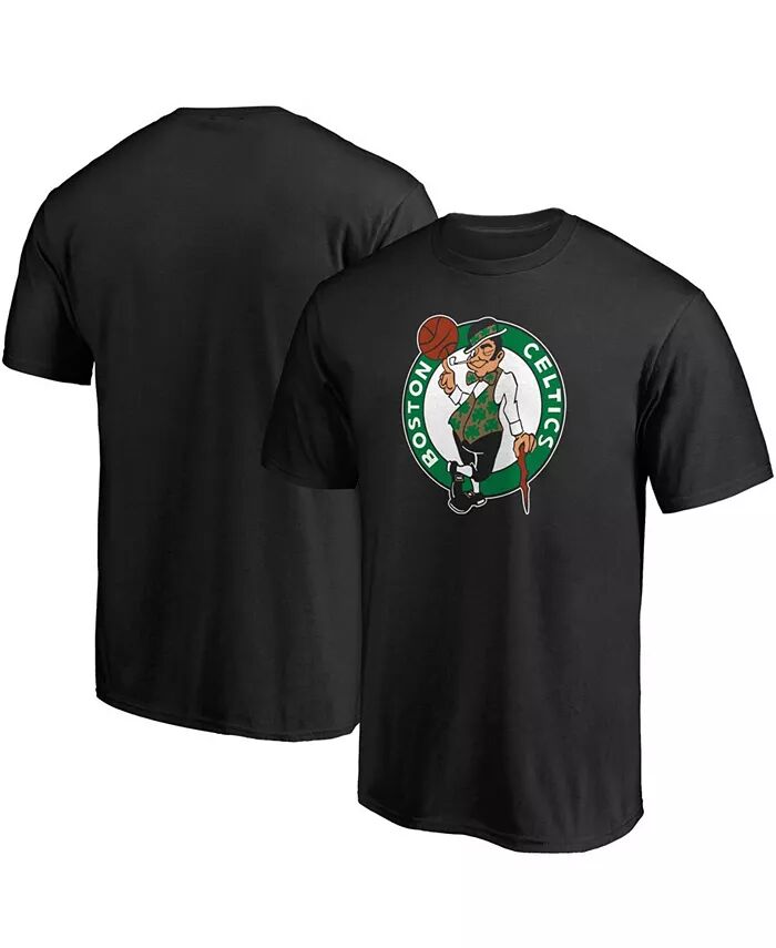 

Мужская черная футболка с логотипом основной команды Boston Celtics Fanatics