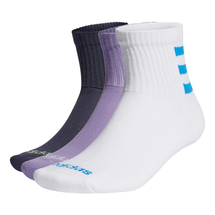 

Носки adidas neo Alphabet Stripe Athleisure Casual Sports Socks Unisex 1 3 Pairs dark grey Navy Blue / Purple / White, серый