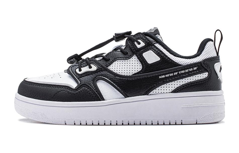 

Детские повседневные кроссовки Black White Подростковые LINING YOUNG