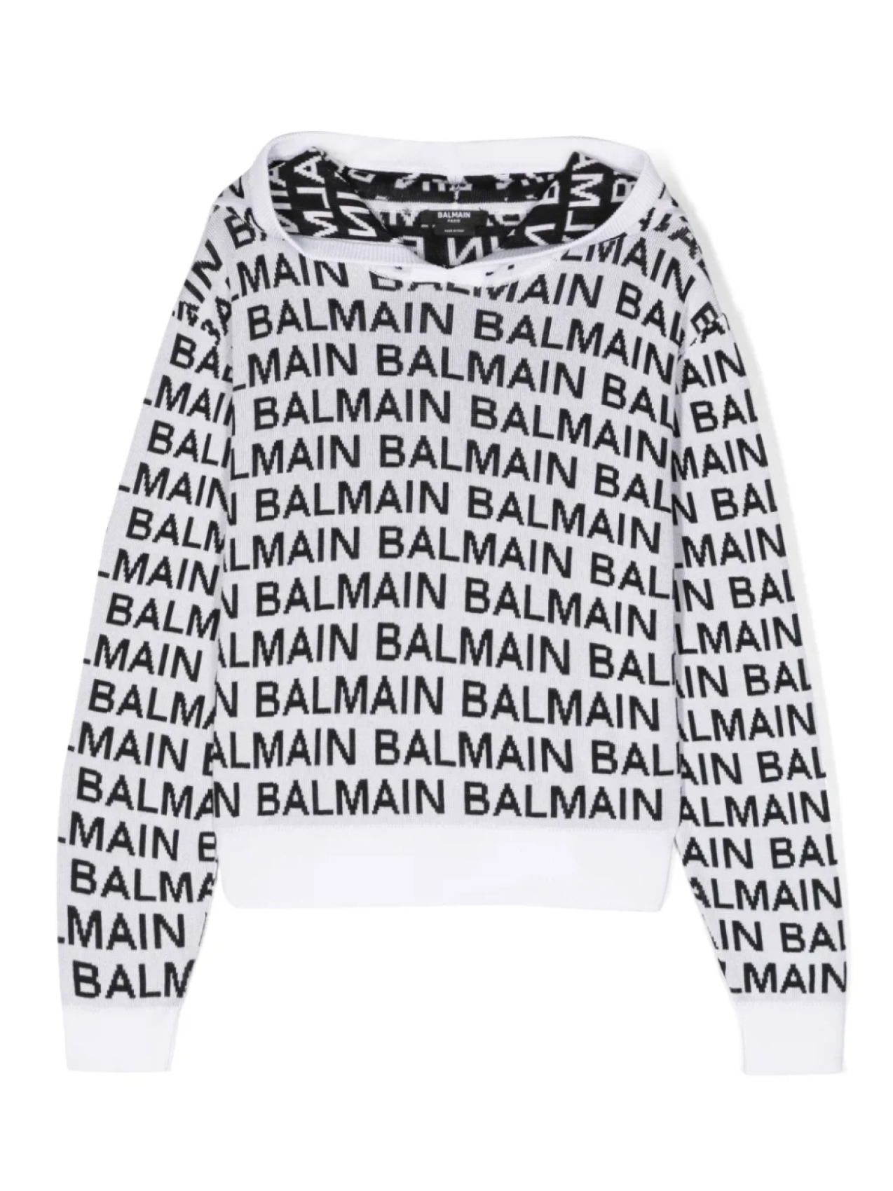 

Толстовка с логотипом Balmain Kids, белый