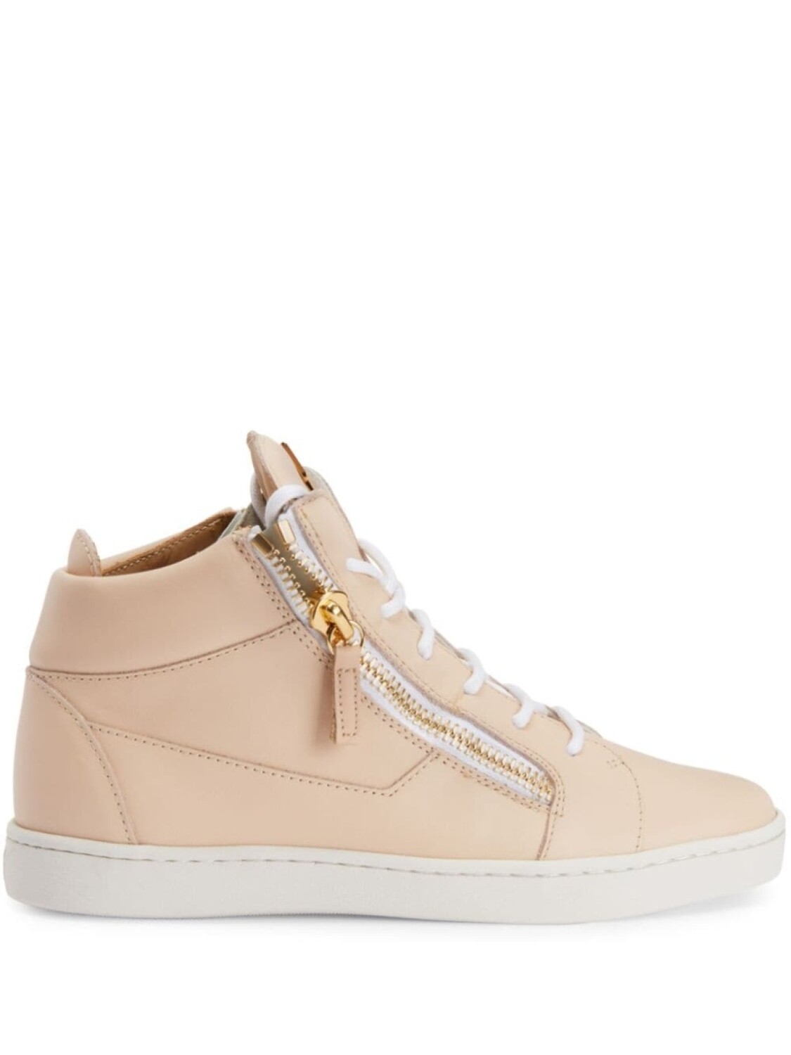 

Кроссовки Giuseppe Zanotti Nicki Leather, светло-розовый